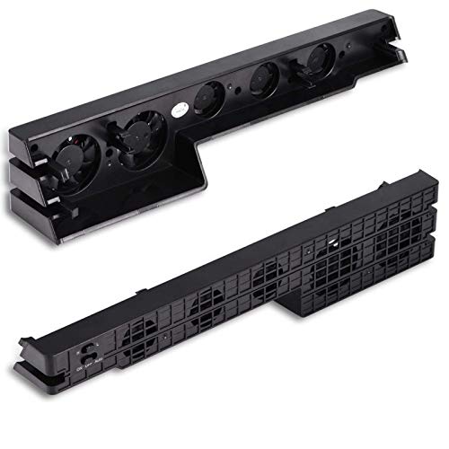 Ventilador de refrigeración para consola PS4 Pro con cable USB a CC, ventilador automático de temperatura constante de refrigeración, ventilador de refrigeración con control de temperatura Super Turbo