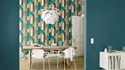 Rasch Denzo 806809 - Carta da parati in tessuto