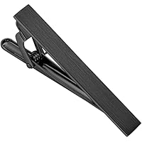 Clipe de gravata masculino de 5 cm em 1 peça/3 peças/4 peças, clipe de barra de gravata masculina Skiny, conjunto de presente para trabalho, Metal