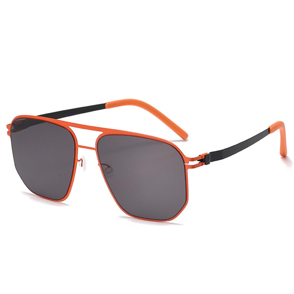 Gafas de sol polarizadas de moda 2025, gafas de sol para conducir y viajar, gafas de montura grande, gafas de sol UV400 para hombres y mujeres.