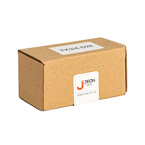 Image of Jetech 3 /4-Inch Drive 28mm Deep Impact Socket with 6-Point Design, Heat-Treated Chrome Molybdenum Alloy Steel, Metric
