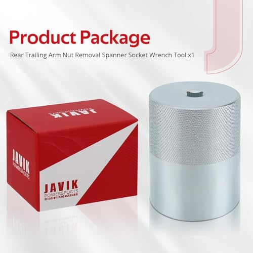 Image of JAVIK Rear Trailing Arm Nut Removal Spanner Socket Wrench Tool Fit for Can-Am Renegade 500 800 850 Outlander 400 500 650 800 1000