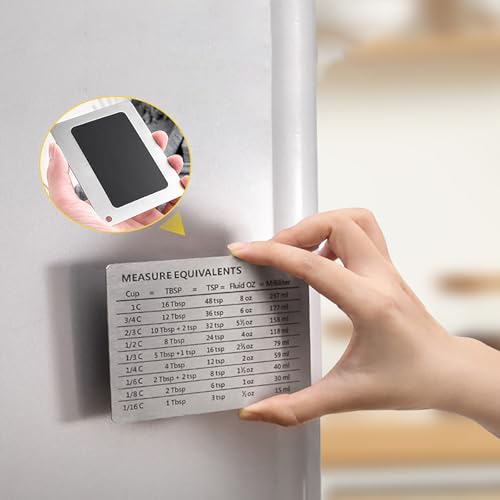 Tabla de conversión magnética para cocina y horneado miniatura 3