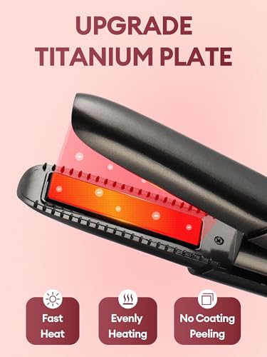Mini plancha para cabello inalámbrica recargable miniatura 2