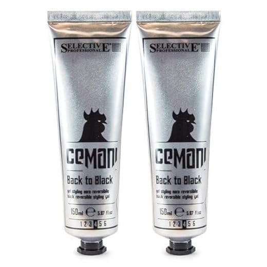 Selective Professional Cemani Back to Black Reversible StylingGel 2x150ml Limitierte Edition