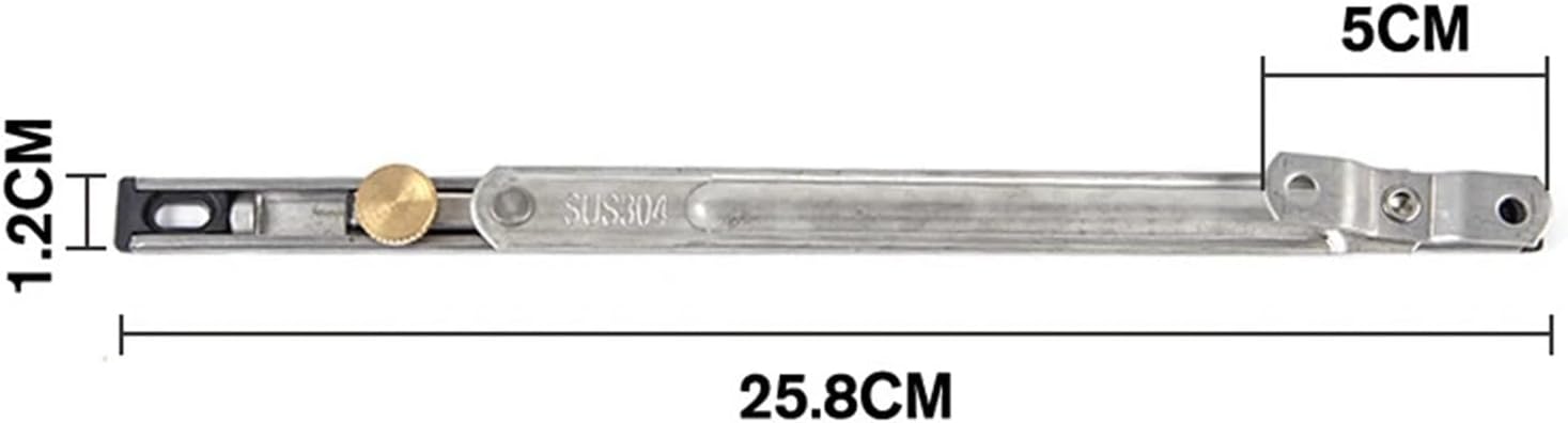 Window Wind Braces Lock Window Restrictor Windproof Brace Stopper Sliding Cabinet Door Security Sash Locks