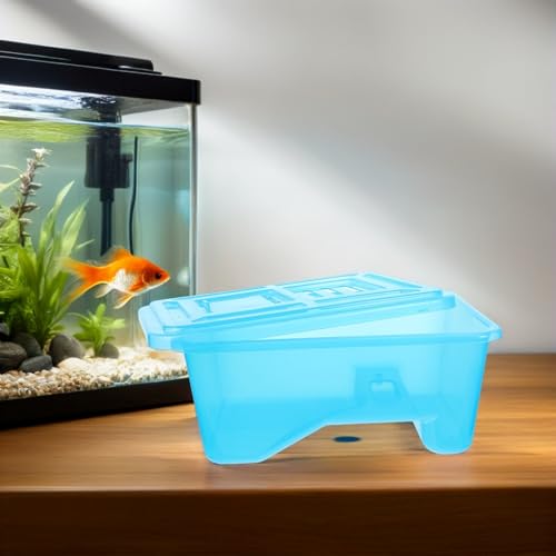 Terrario de ABS para tortugas con plataforma para sol y base ensanchada para hogar 6
