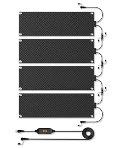 LulnCush SMM02 Schneeschmelzmatte für Treppen, 4 Stück