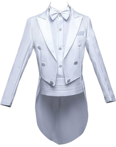 Costume deux pièces garçon ajustable pour cérémonie de mariage