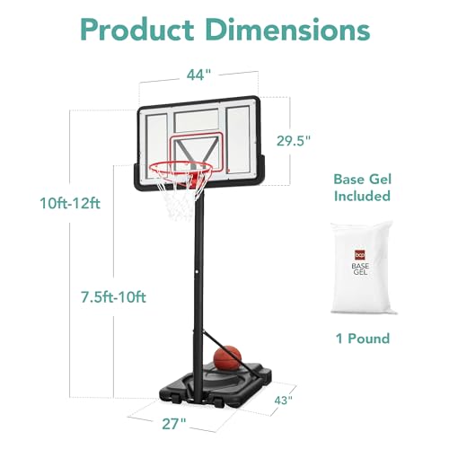 Best Choice Products SKY6998 10Ft Regulation-Size Basketball Hoop thumb #7