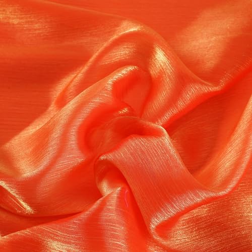 Tulle à paillettes rouge au mètre 5x1.5m tissu transparent mariage et voilage