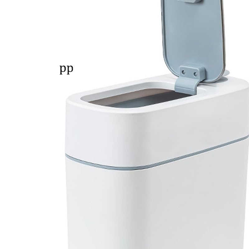PP Material Trash Can for Home Use Kitchen Bathroom Bedroom Garbage
