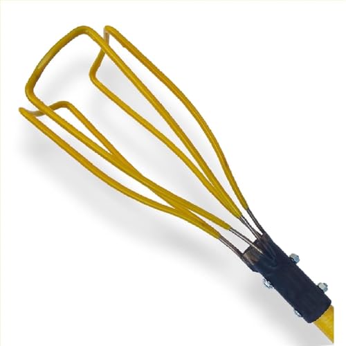 Image of HECTARE Papaya Harvesting Tool Head Without Pole | Durable Powder-Coated Steel Fruit Picker Attachment | Easy to Fit | Ideal for Tall Fruit Trees