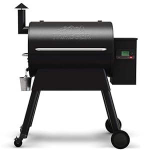 Traeger Pro 780 Elektrischer Holzpelletgrill Smoker Schwarz