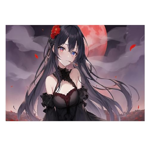 Lienzo decorativo para pared de salón o dormitorio: lámina de anime de 40x60 cm