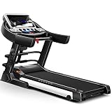 Treadmill Walking Multifunctional Household Folding Shock-Absorbing Silent Treadmill with Massage Fitness Equipment Mat