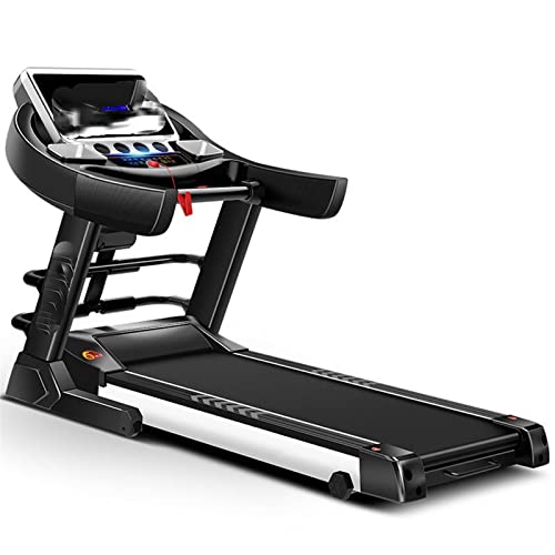 Image of Treadmill Walking Multifunctional Household Folding Shock-Absorbing Silent Treadmill with Massage Fitness Equipment Mat