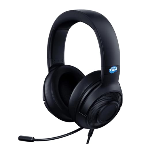 Casque de jeu ultra-léger SIMPLETEK filaire avec audio virtuel 7.1