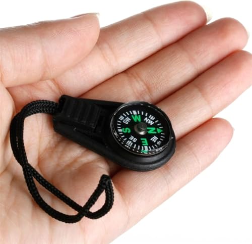 2 Pack brújulas mini portátiles líquidas para camping miniatura 2