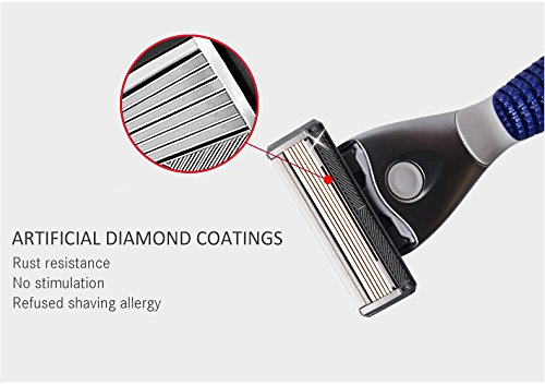 Amazon.co.jp: 髭剃り シェーバー メンズ T字 ドイツ製6枚刃 深剃り