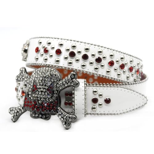 Ceinture en strass punk pour illuminer vos soirées et vos festivals en jean