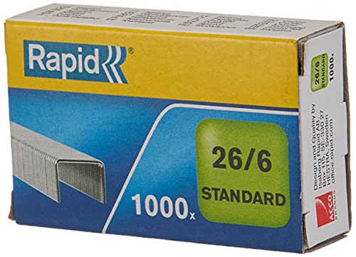 Rapid 24861300 Punti Metallici Standard N 26/6