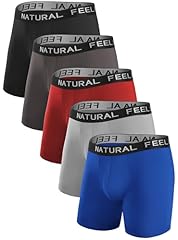 B3: 5 Pack Athletic Boxer Briefs