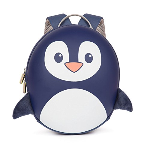 Boppi Tiny Trekker Mochila Infantil De Viaje para Vacaciones: 4 litros   Pingüino Azul