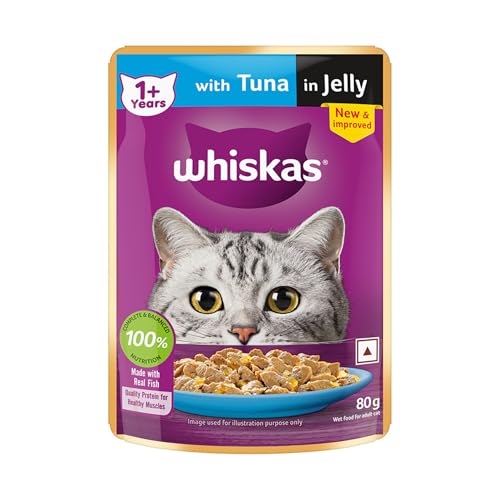 See full amazon price history chart for Whiskas Adult (1+ Years) Wet Cat Food, Tuna in Jelly, 80 g, Hydrating Food Made With Real Fish, 100% Complete & Balanced Nutrition for Adult Cats Whiskas Adult (1+ Years) Wet Cat Food, Tuna in Jelly, 80 g, Hydrating Food Made With Real Fish, 100% Complete & Balanced Nutrition for Adult Cats (B09J3SBS9S) Amazon Price History, Amazon Price Tracker