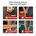 IEADEN Precut Kinesiology Tape for Knees, 10 Pcs - Knee Support & Stability, Knee Pain Relief Athletic Tape - Elastic & Waterproof, Breathable Hypoallergenic Latex-Free Tape, Beige