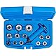 BGS Locheisen-Satz 14 tlg 5-35 mm Stanzeisen Loch Stanzen Lochstanzen Locheisen Satz Henkel Lochschneider Stanzwerkzeug Set Dichtung Loch Gummi Leder Papier 566