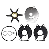GHmarine 85089Q4 Water Pump Impeller Kit for Mercury Marine Force 15hp 18hp 20hp 25hp Replaces 47-85089T7 Sierra 18-3215 2-Cycle Outboard Engines