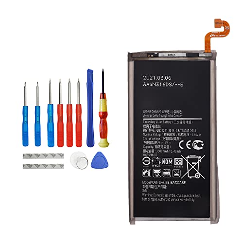 Vvsialeek Nuevo EB-BA730ABE batería de repuesto compatible para Samsung Galaxy A8+ A8 Plus 2018 SM-A800J A800S con kit de herramientas gratuito