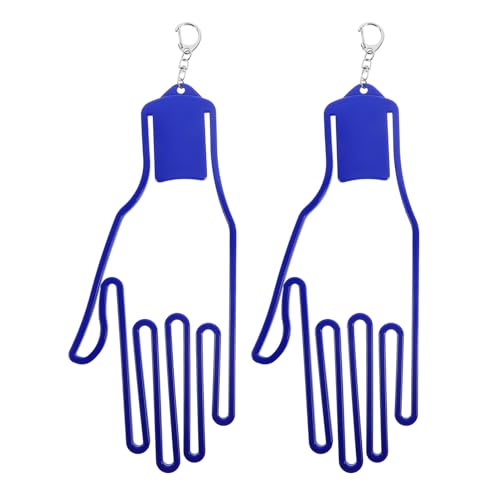 BESPORTBLE 2pcs Portable Golf Glove Holder Material Glove Support Rack for Ventilation and Easy Access Fits of Golf