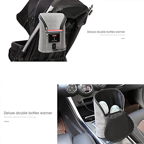 mamadeira portátil para viagens - mamadeira para carro,mamadeiras bebê com proteção térmica leite co