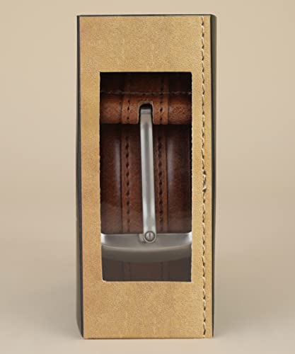 Image of GIL Original Leather Belt for Jeans casual|office wear|branded|black|brown|tan color branded for men Casual Genuine Leather Belt For Men's And Boy's