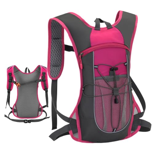 Nybhyjka Mochila de Snowboard, Mochila para Ciclismo | Mochila de hidratación de búfalo de Agua - Pquietas de esquí con Tiras Reflectantes, Bolsa de Ciclismo Impermeable para Carreras, Ciclismo,