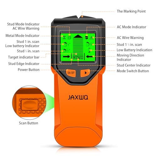 Jaxwq 8B-Z5RJ-SIZK Stud Finder Wall Scanner thumb #7