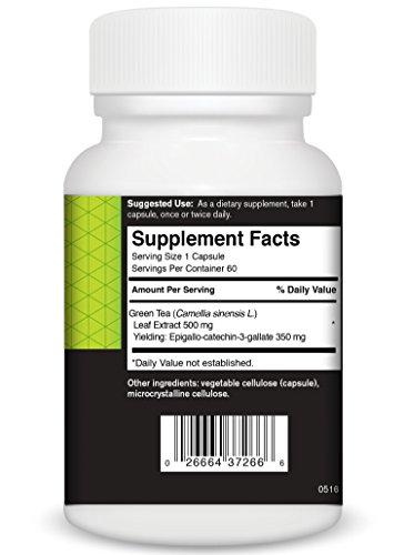 Food Science Of Vermont Green Tea-70 Capsules, 60 Count - Thumbnail 3
