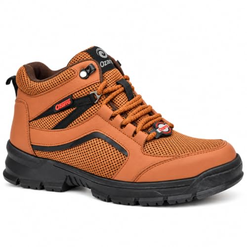 Image of Ozarro Men's High-Ankle Utility Work Shoes