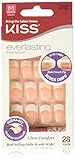 Kiss Everlasting French 28 Count Medium Flexi-Fit (Pack of 3)