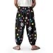 ORGYPET Christmas Girls Trousers Girls Wide Leg Pants L Slim Fit Warm Boys Lantern Trousers Trousers for Girls Breathable Fabric for All Day Wear 2024, Christmas Light Snowflake