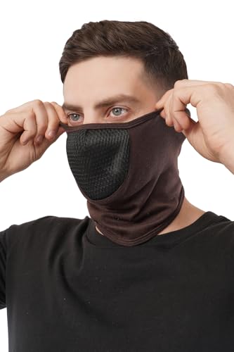 Image of Biker Face Mask for Men Women Helmet Balaclava Cotton Bike Riding Face Mask Pack of 3 Half Ninja Rider Mask (Ninja-Half-Mask-Combo-Black)