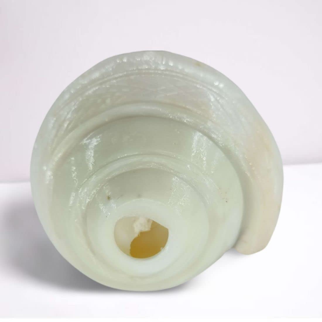 MAYAPURI Blowing Shankh/Puja Shankha or White Conch Shell (3.5/4 inches) - Image 2 thumbnail
