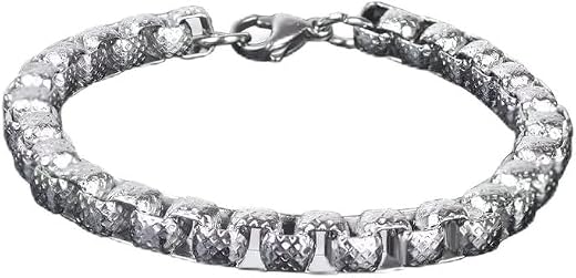 THE MEN THING DOMINEERING - Stainless Steel Bracelet, European trending Style for Men &amp; Boy (7mm - 7 inch)