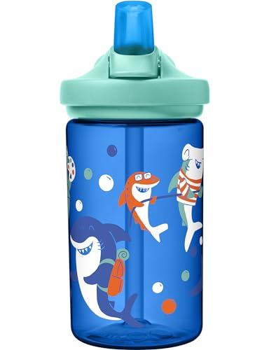 Image of CamelBak Eddy+ Kids Bite Valve Straw Tritan Renew Water Bottle | Kids, with Tritan Renew