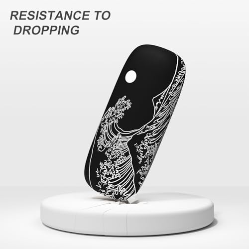 Image of Eyeglasses Case, Portable Hard Shell Protective Case for Glasses, Eyeglass Holder Box for Women with Cleaning Cloth