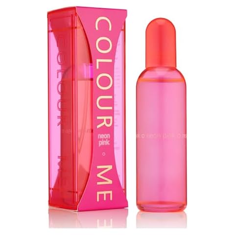 Milton-Lloyd Colour Me Neon Pink - Oriental Perfume for Women - Floral Woody Fragrances - Long Lasting Perfume for Women - Womens Perfume - 3.4 oz Cover
