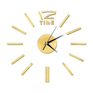 Decoratieve klok 3D muurklok spiegel muurstickers mode woonkamer horloge DIY huis decoratie klokken sticker reloj de…