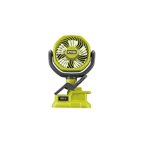 Pack RYOBI Ventilateur à pince 18V One+ RCF18 0 1 Batterie 4.0Ah 1 Chargeur rapide RC18120 140 - vue 7